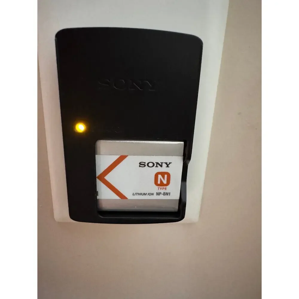 Sony Cybershot digital camera DSC-W510 12.1 MP 4x optical zoom battery & charger